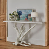 Big Sur Console Table - Matte White - undefined