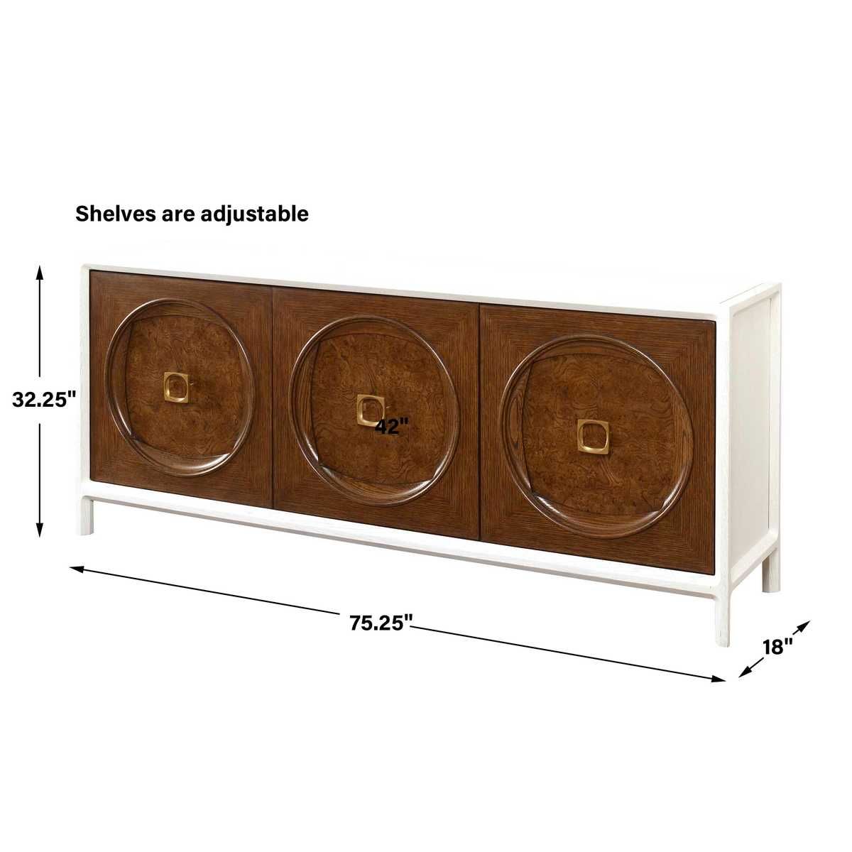 Roundabout 3 Door Cabinet - undefined