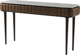 Billowy konsolbord i Carrara marmor