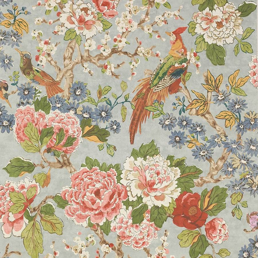 Colefax and Fowler Tapet Jardine Old Blue
