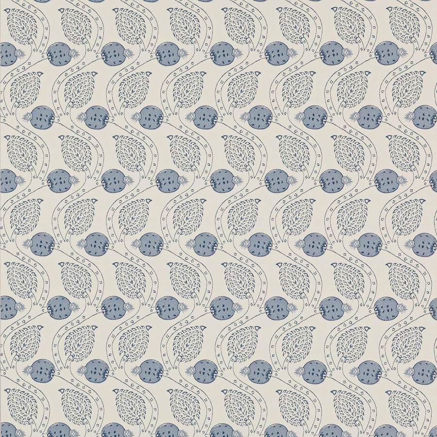 Colefax and Fowler Tapet Ashmead Blue