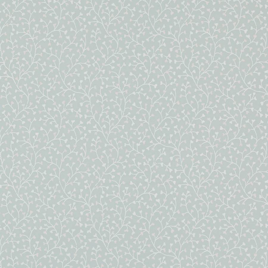Colefax and Fowler Tapet Cress Old Blue