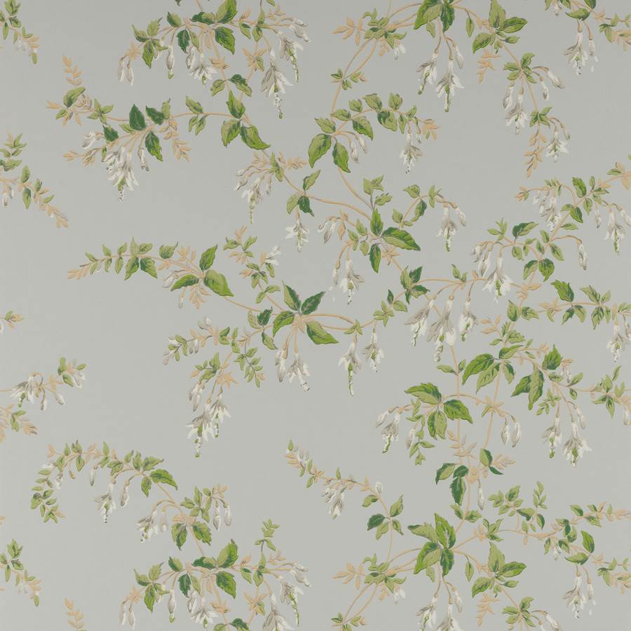 Colefax and Fowler Tapet Fuchsia Old Blue