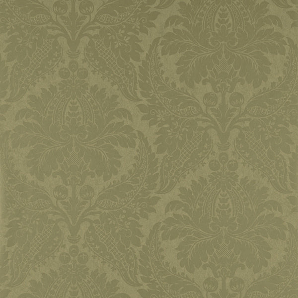 Zoffany Tapet Malmaison Damask Old Gold
