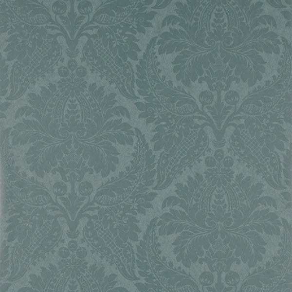 Zoffany Tapet Malmaison Damask Teal