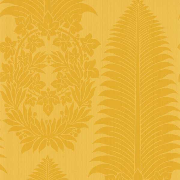 Zoffany Tapet Marsdens Palm Damask Tigers Eye