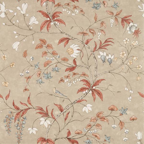 Zoffany Tapet Chambalon Trail Sunstone/Linen