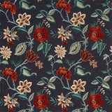 Zoffany Tyg Anjolie de Novo Amber/Ink