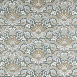 Zoffany Tyg Pomegranate Velvet Wedgwood Blue / Silver