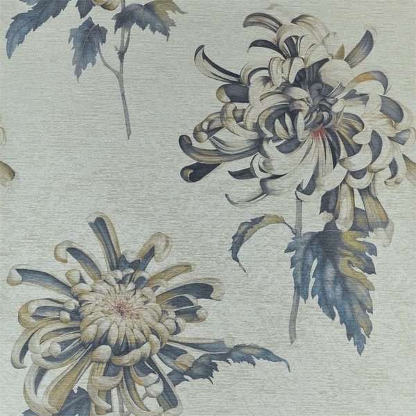 Zoffany Tapet Evelyn Tigers Eye/Bluestone
