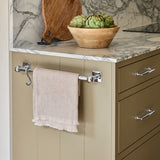 Cotswold Mässing Handduksstång (Kitchen, Bath) — miljöbild, Polished chrome plate