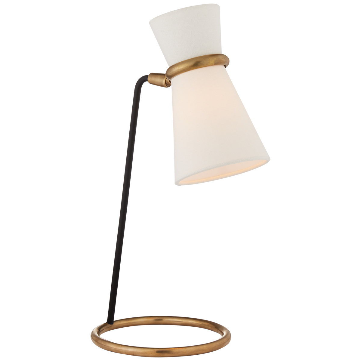 Clarkson skrivbordslampa från AERIN for Visual Comfort & Co, klassisk designerlampa för arbetsrum