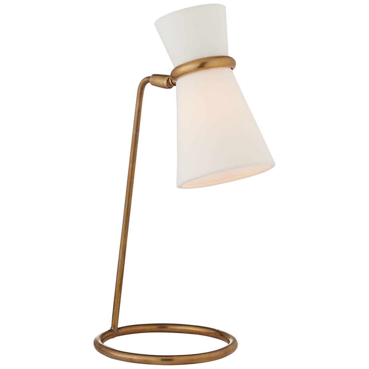 Clarkson skrivbordslampa från AERIN for Visual Comfort & Co, klassisk designerlampa för arbetsrum