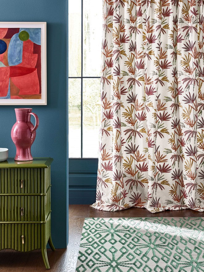 Bamboo Palm miljöbild — Jane Churchill tyg