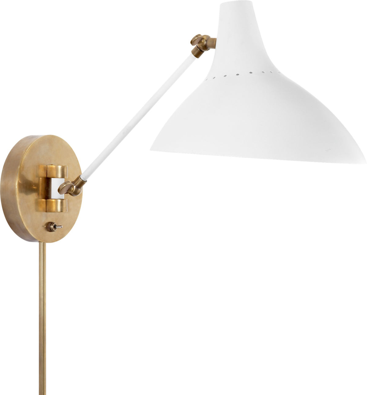 Charlton Vägglampa White