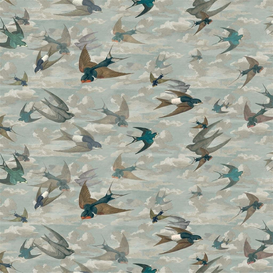 Chimney Swallows Tyg — Designers Guild