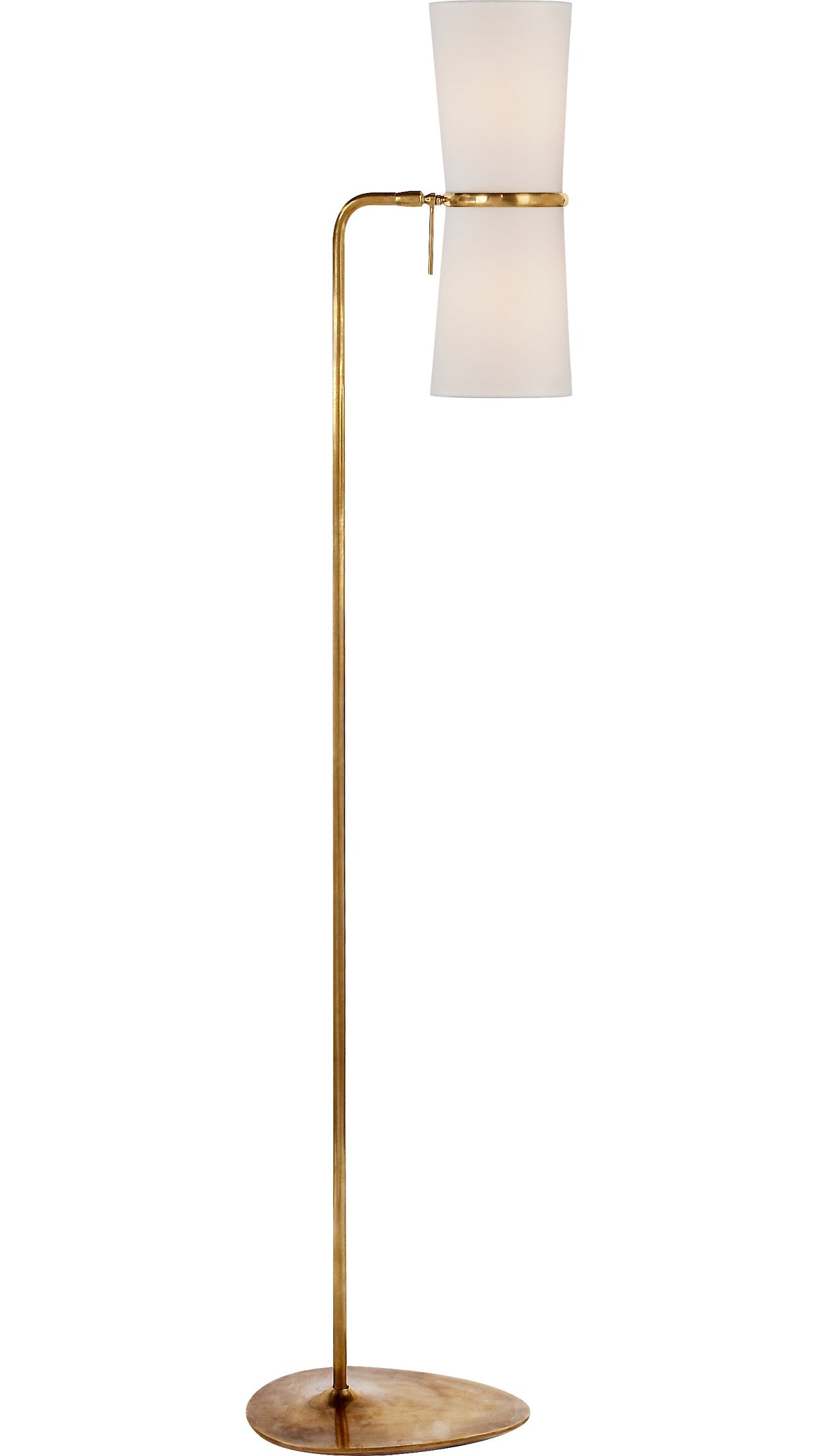 Clarkson Golvlampa Antique-Burnished Brass