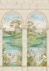 Osborne and Little Tapet Colonnato Plaster