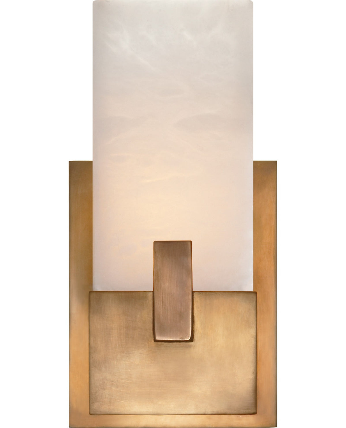 Covet Vägglampa Short — Kelly Wearstler for Visual Comfort & Co. — Antique-Burnished Brass