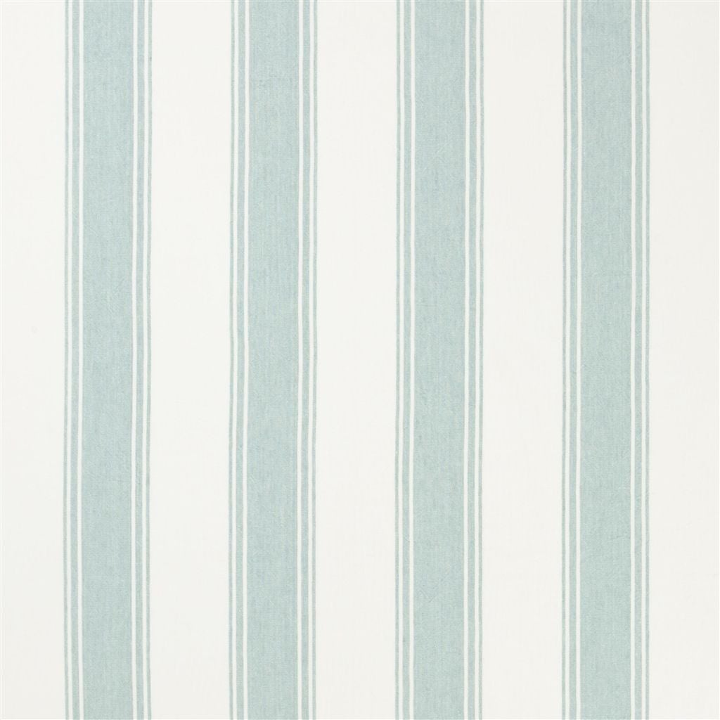 Danvers Stripe Pool / White — Ralph Lauren Home tyg