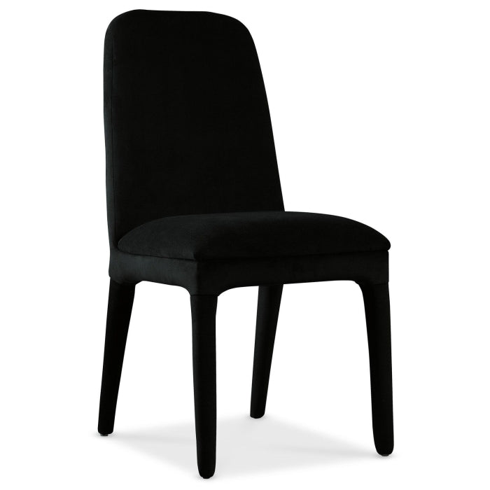 Hooker Furniture Harmony klädd stol i svart — Hooker Furnishings
