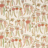 Alvita Red/Green — Colefax & Fowler tyg