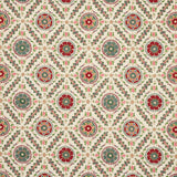 Amarantha Red/Green — Colefax & Fowler tyg