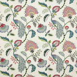 Jaipur Peacock Multi — Jane Churchill tyg