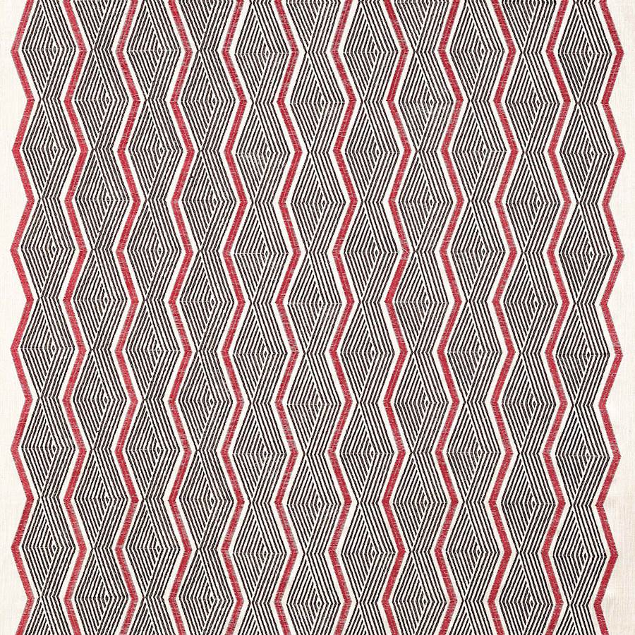 Zhiri Red/Neutral — Jane Churchill tyg