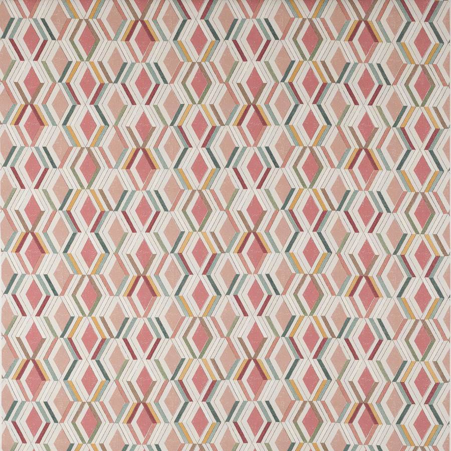 Luna Red/Pink — Jane Churchill tyg