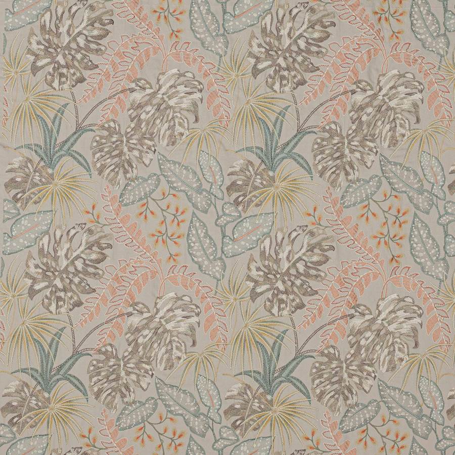 Rousseau Silver/Blush — Jane Churchill tyg
