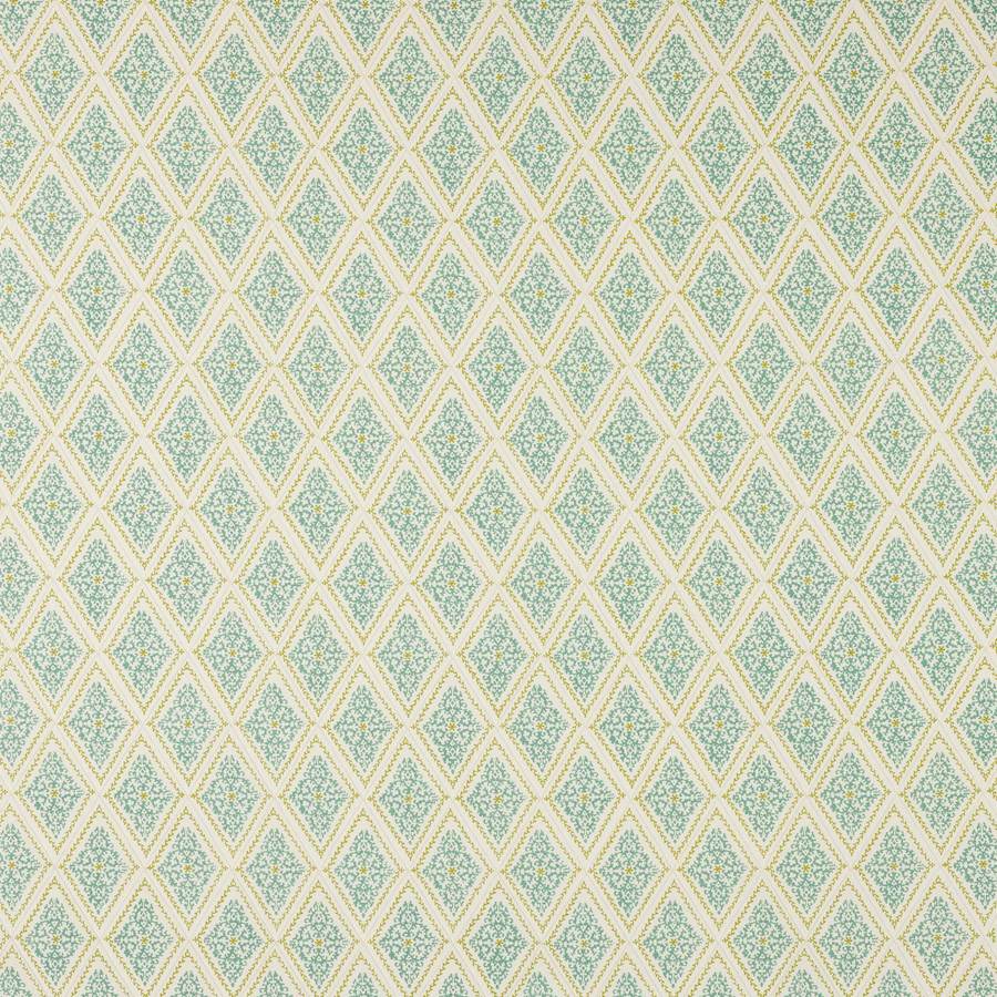 Zadie Aqua/Lime — Jane Churchill tyg