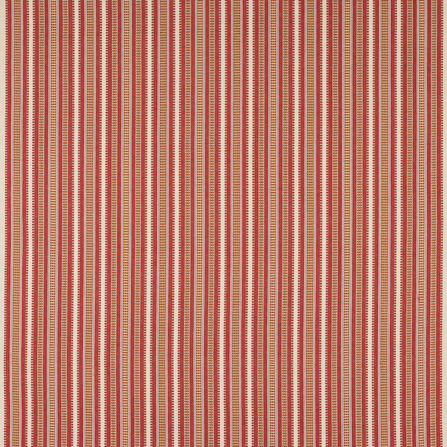 Yarra Stripe Red — Jane Churchill tyg