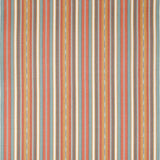 Harlie Stripe Tomato/Blue — Jane Churchill tyg