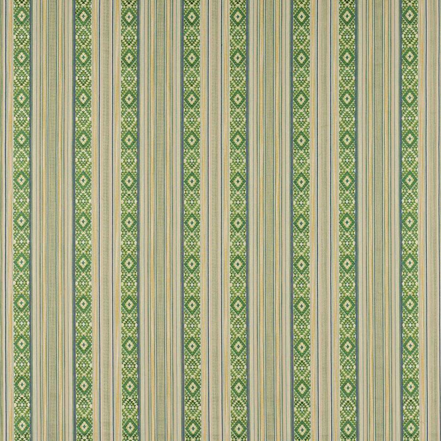 Javalli Stripe Green — Jane Churchill tyg