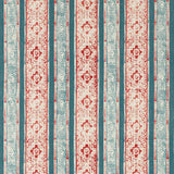 Jari Blue/Red — Jane Churchill tyg