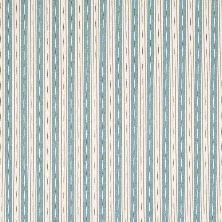 Oxley Stripe Teal — Jane Churchill tyg