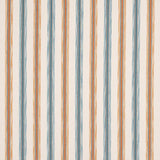 Camber Stripe Teal/Rust — Jane Churchill tyg