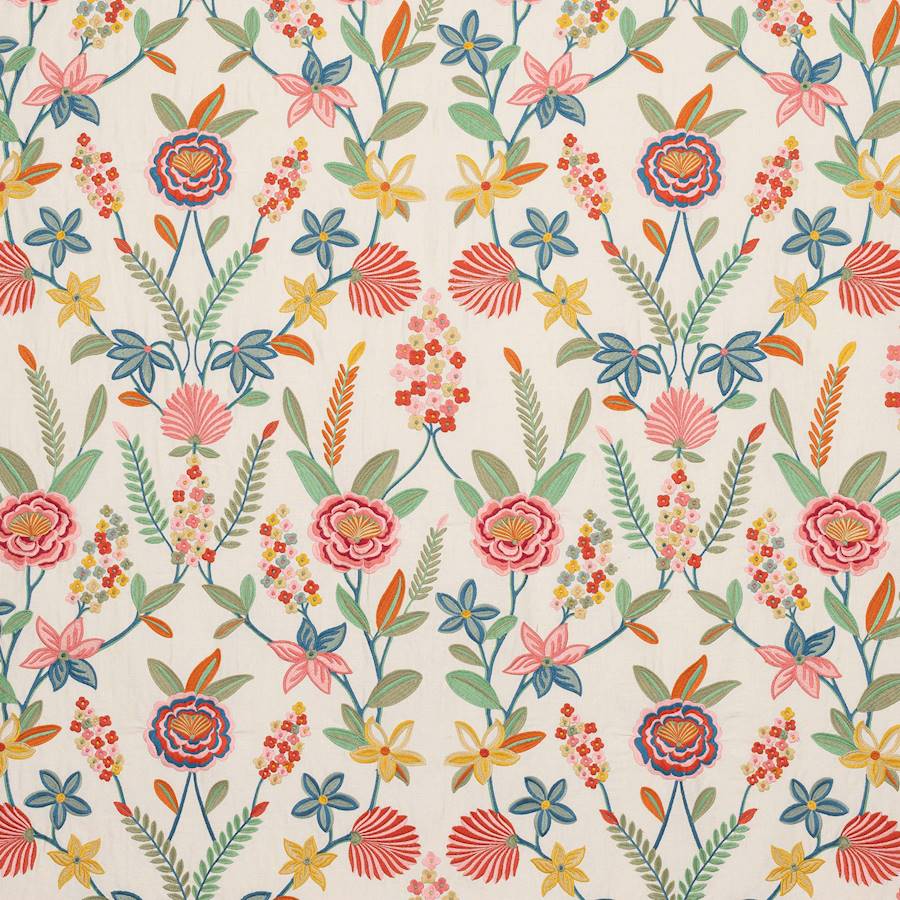 Camille Pink/Green — Jane Churchill tyg