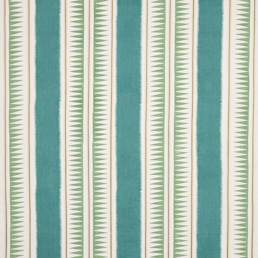 Kasper Teal/Aqua — Jane Churchill tyg