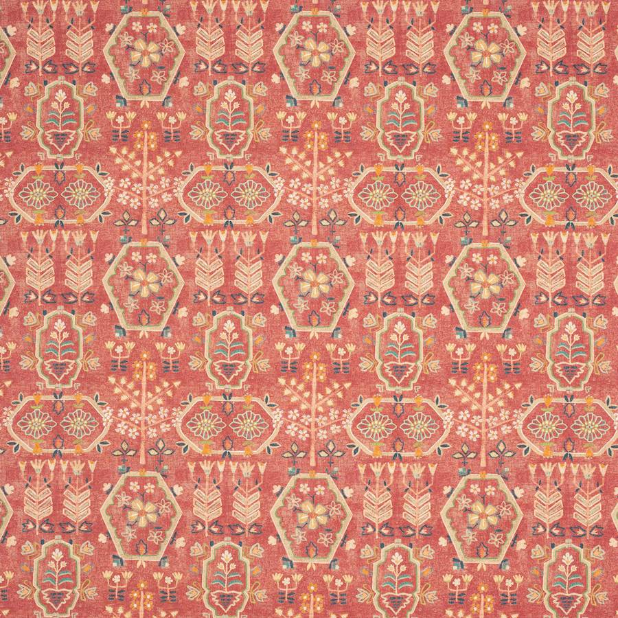 Kilver Red — Jane Churchill tyg