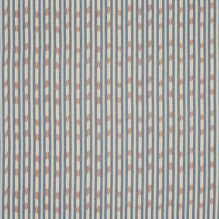 Leon Stripe Indigo — Jane Churchill tyg