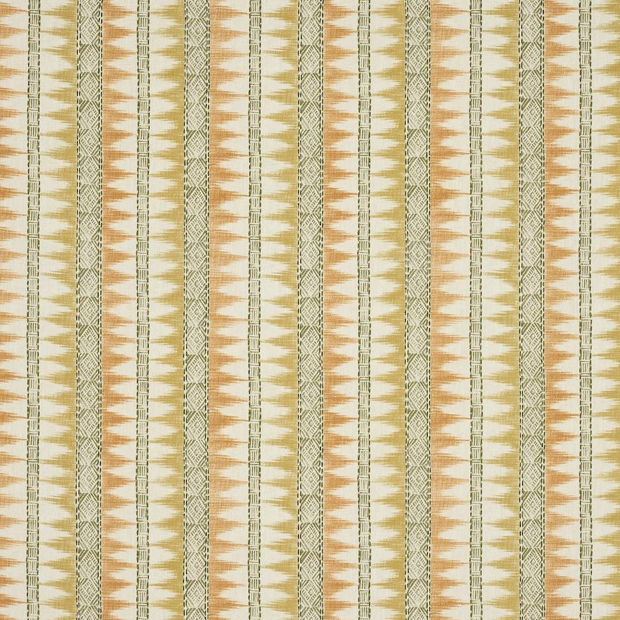Kiko Ochre/Terracotta — Jane Churchill tyg