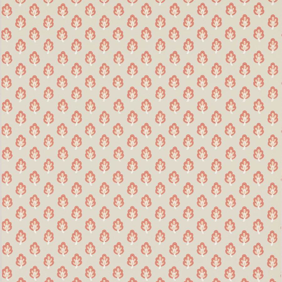 Albie Soft Red — Jane Churchill tapet