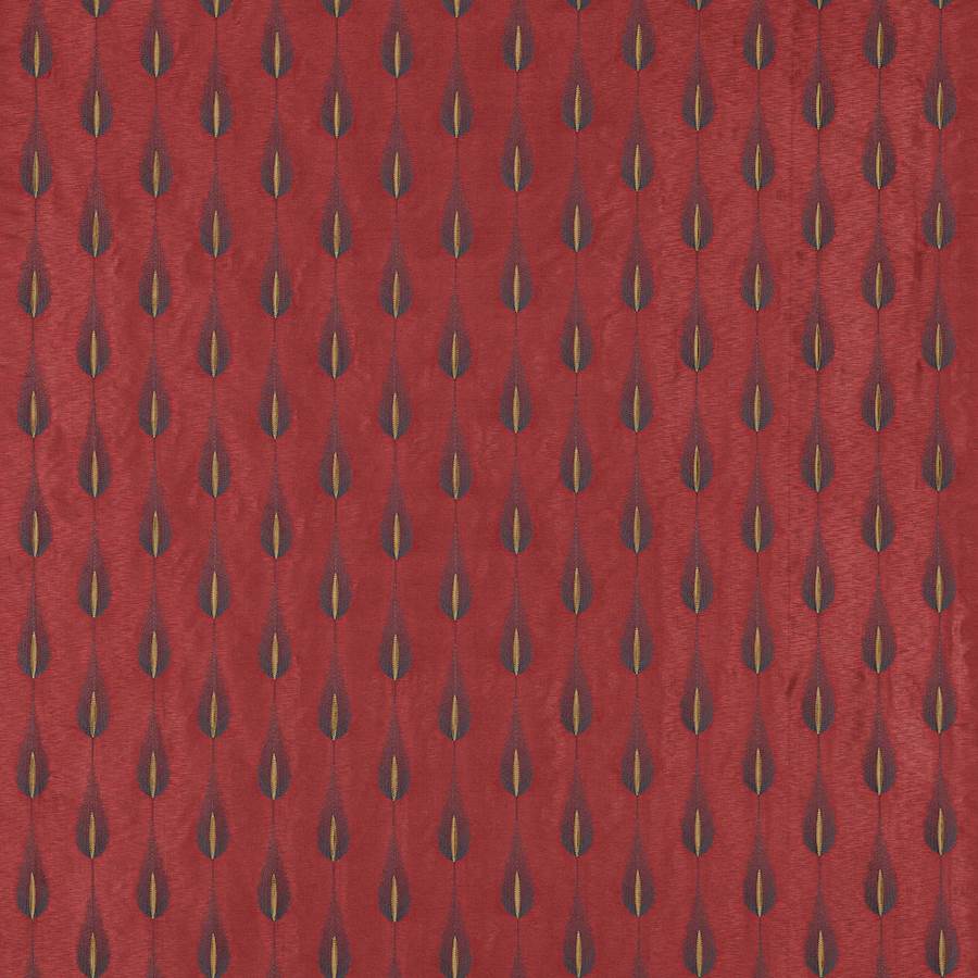 Plato Red/Gold — Jane Churchill tyg
