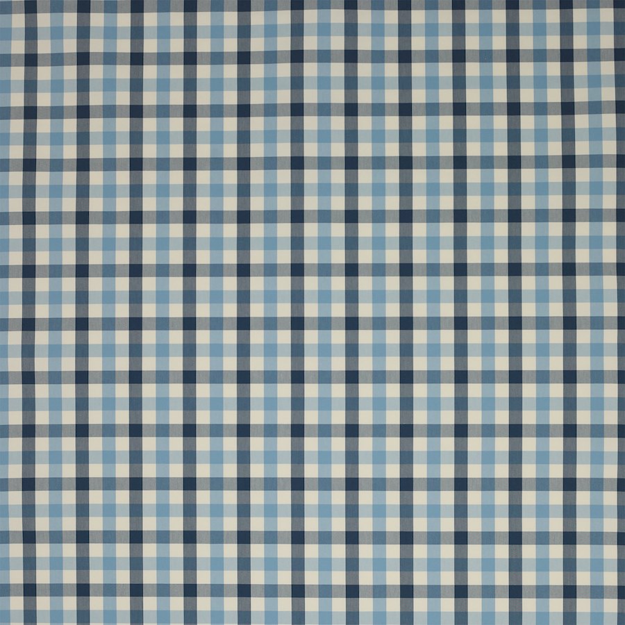 Kali Check Navy — Jane Churchill tyg