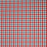 Kali Check Red/Blue — Jane Churchill tyg