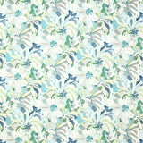 Hot House Teal/Blue — Jane Churchill tyg