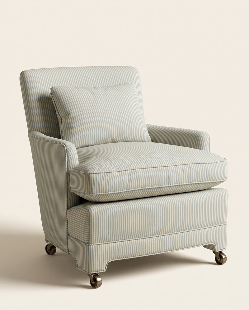 Dart Stripe Tyg — Colefax & Fowler