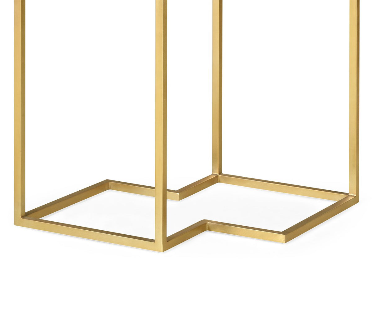 Side Table Double Diamond Bookmatched
